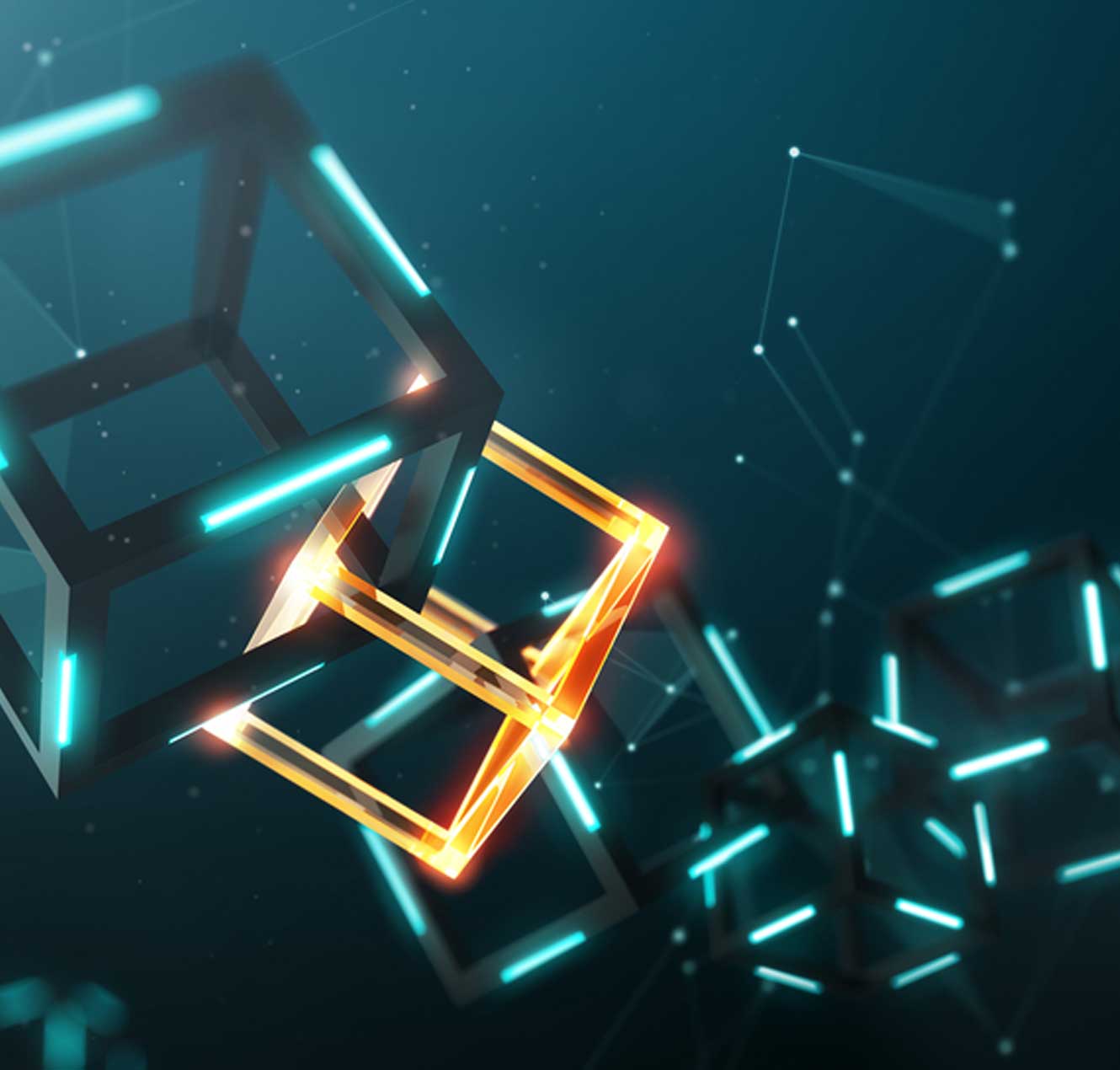 Blockchain Representation Through Squares